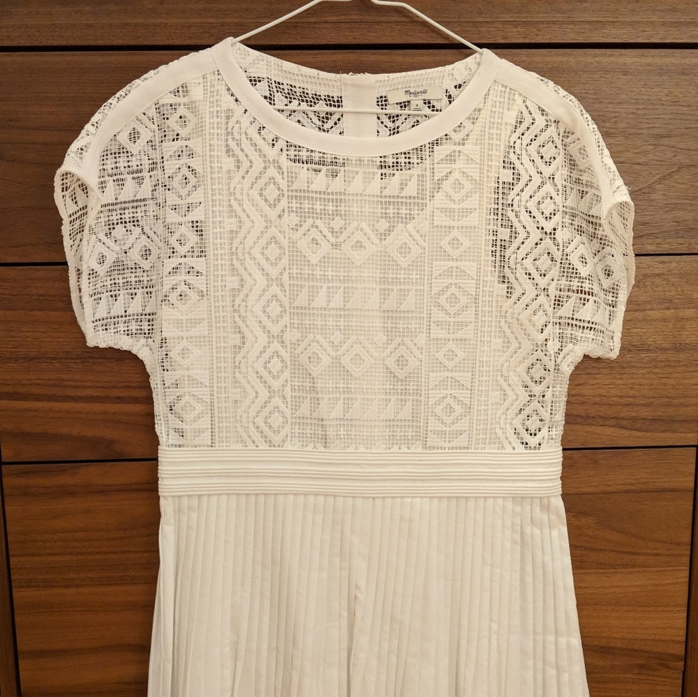 Madewell White dress